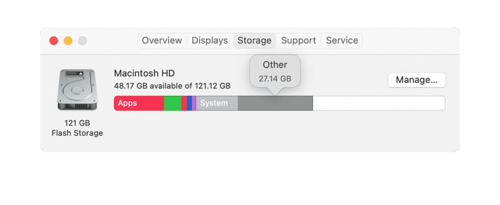 The Other Category on Mac Storage