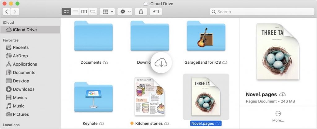 Get Your Files from the iCloud