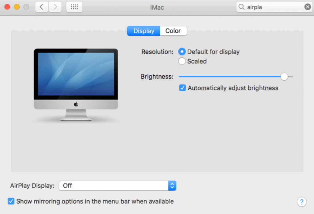AirPlay from Mac