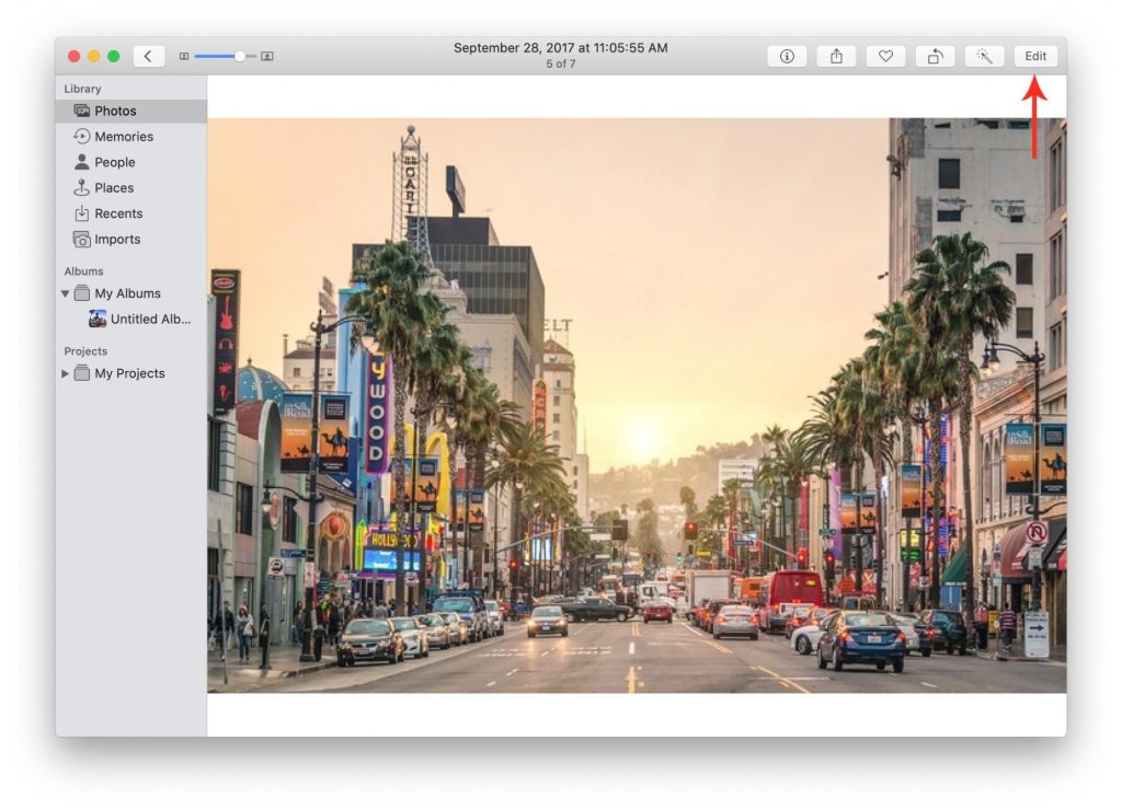 how to edit photos on Mac